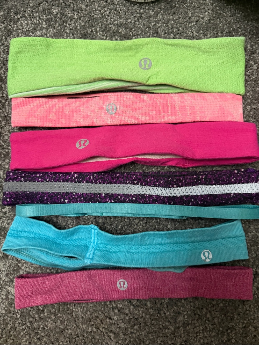 Lululemon headband lot of 7